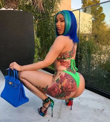 Cardi B Tatuaje
