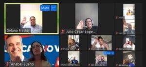 Juramentan el comando de campaña de Luis Abinader en Bélgica