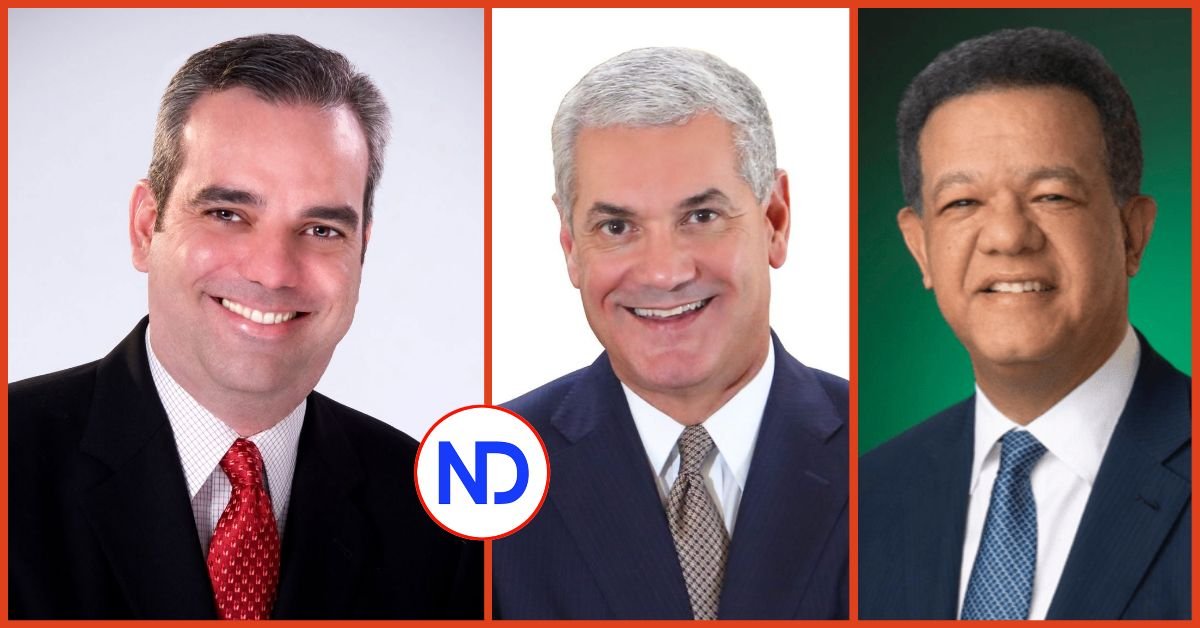 Encuesta CID Latinoamérica: Abinader 44, Gonzalo 43 y Leonel 9
