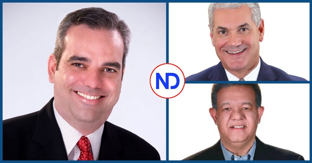 Encuesta New Partners: Abinader 50.65% Gonzalo 29.51% y Leonel 11.38%
