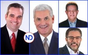 Encuesta Ideame: Abinader 52.5%, Gonzalo 34.4, Leonel 10.9 y Guillermo Moreno 0.9