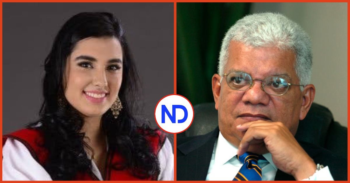 Hija de Luis Abinader reta al periodista Miguel Guerrero a hacerle una entrevista sin mascarilla