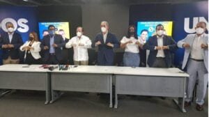 El PVUD rompe alianza con el PRD y pacta con PRM apoyo a Luis Abinader