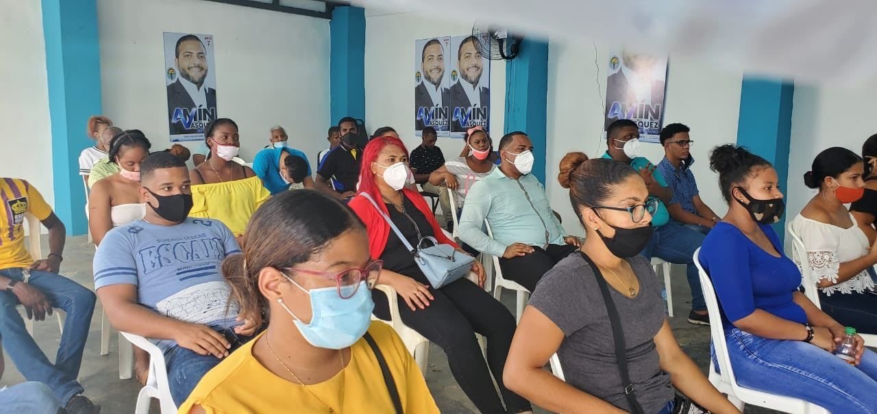 PersonasactoaminAEp4yg Partido Verde Dominicano proclama a Amín Vásquez candidato a diputado en el Distrito Nacional