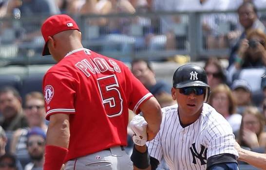 Alex Rodríguez y Albert Pujols encabezan las carreras anotadas en MLB