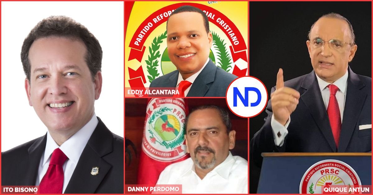 Eddy Alcántara, Ito Bisonó y Danny Perdomo entre expulsados del PRSC