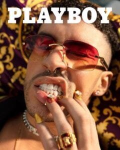 Bad Bunny aparece en la primera portada digital de la revista Playboy