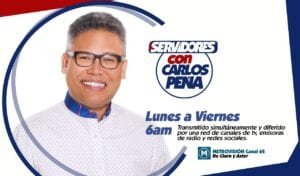 Carlos Peña realizará programa de TV en Metrovisión, canal 62 de Aster y Claro
