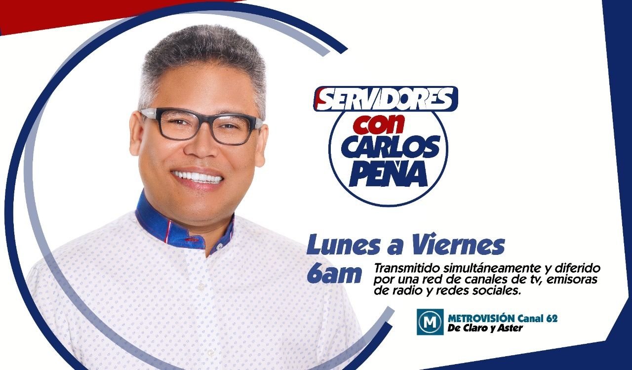 Carlos Peña realizará programa de TV en Metrovisión, canal 62 de Aster y Claro