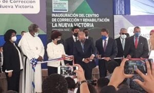 Presidente Danilo Medina inaugura primera fase cárcel La Nueva Victoria