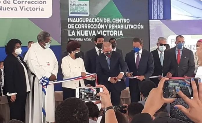Presidente Danilo Medina inaugura primera fase cárcel La Nueva Victoria 2 Presidente Danilo Medina inaugura primera fase cárcel La Nueva Victoria