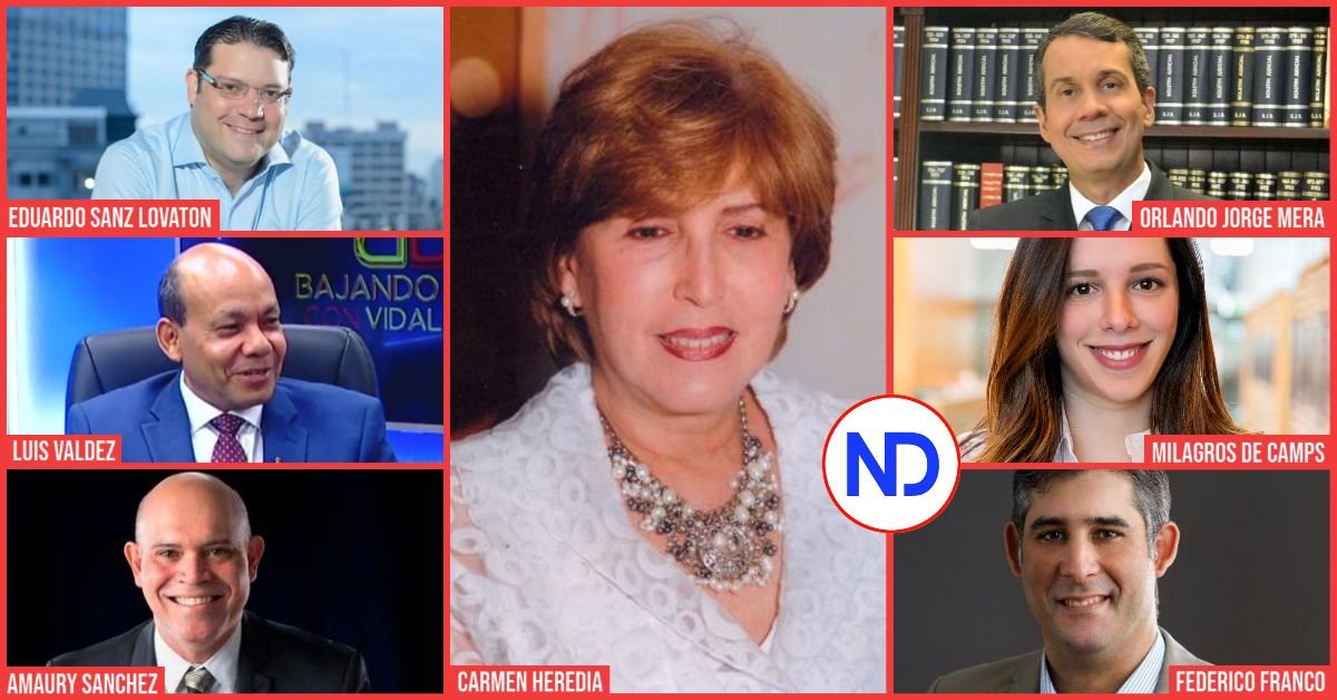 Conozca los 7 nuevos funcionarios que formarán parte del Gabinete de Luis Abinader