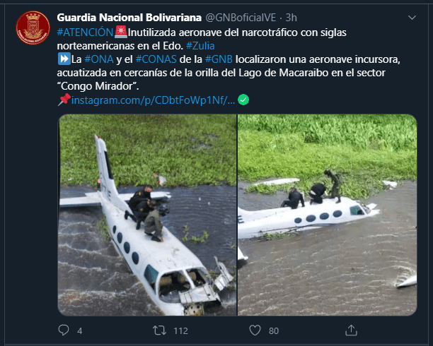 Twitt avioneta Video | Hallan en Venezuela avioneta salió de Puerto Plata hacia Barahona