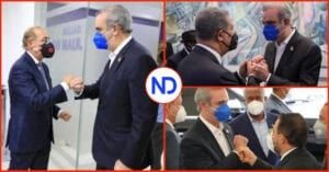 Oposición ve muy democrático Abinader se reuniera con ellos