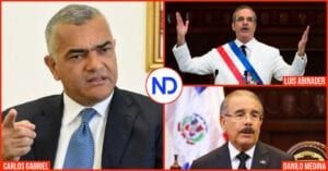 Carlos Gabriel: Abinader recibió «un país sentado en un barril de pólvoras”