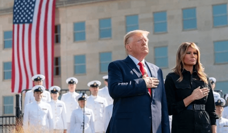 Trump: EEUU nunca ha dejado de estar a la altura de las circunstancias