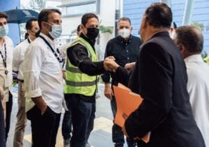 Director del INVI visita Ciudad Sanitaria Luis Eduardo Aybar