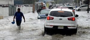 Seguirán las lluvias sobre Santo Domingo y otras provincias