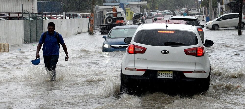 Seguirán las lluvias sobre Santo Domingo y otras provincias