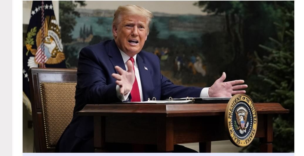 Donald Trump dice dejará la Casa Blanca si Colegio Electoral certifica a Biden