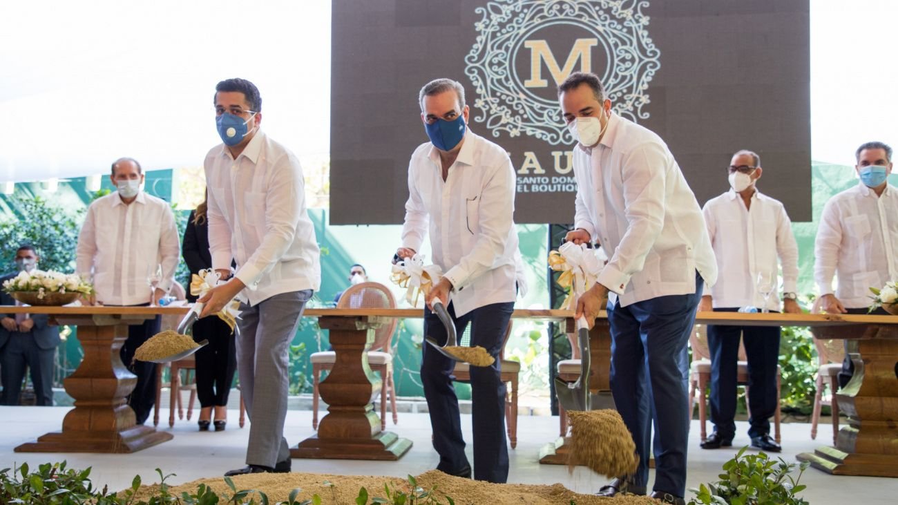 Abinader inicia construcción de hotel en Gazcue y anuncia Fase II Rehabilitación Ciudad Colonial
