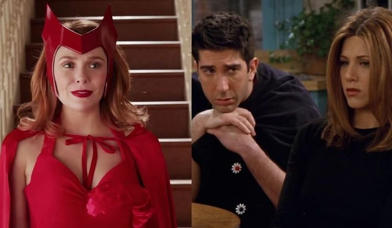 Bruja Escarlata y Visión se inspiró en Friends 2 Bruja Escarlata y Visión se inspiró en Friends