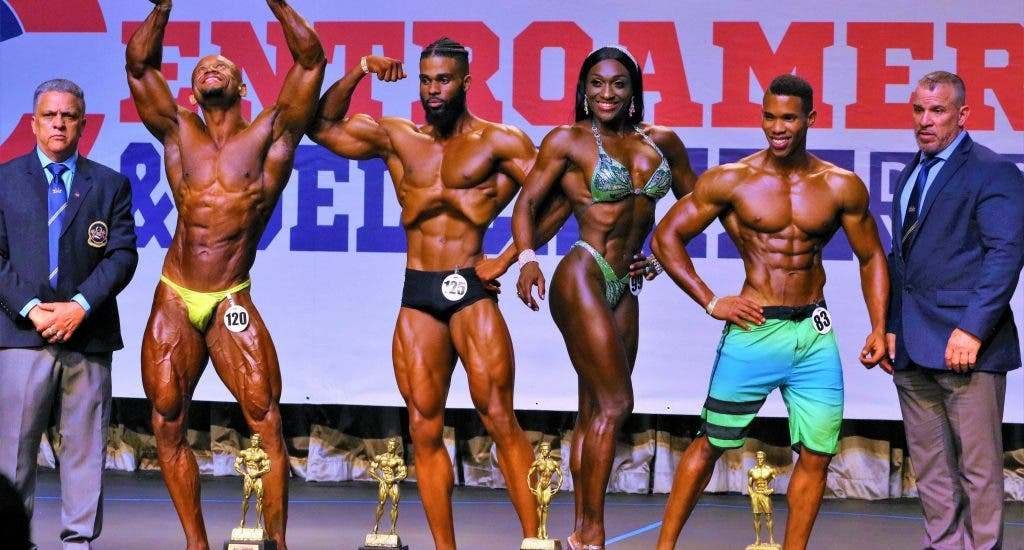 Dominicanos ganan los absolutos en Centroamericano y del Caribe fitness
