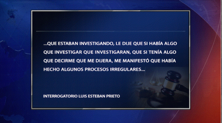 Interrogatorio 05 Hijo de César Prieto: Mi padre me confesó había hecho procesos irregulares mandados por superiores