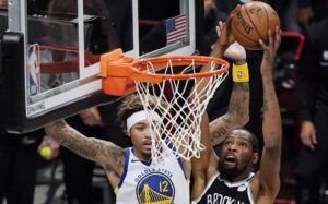Nets brillan se imponen a los Warriors 125-99