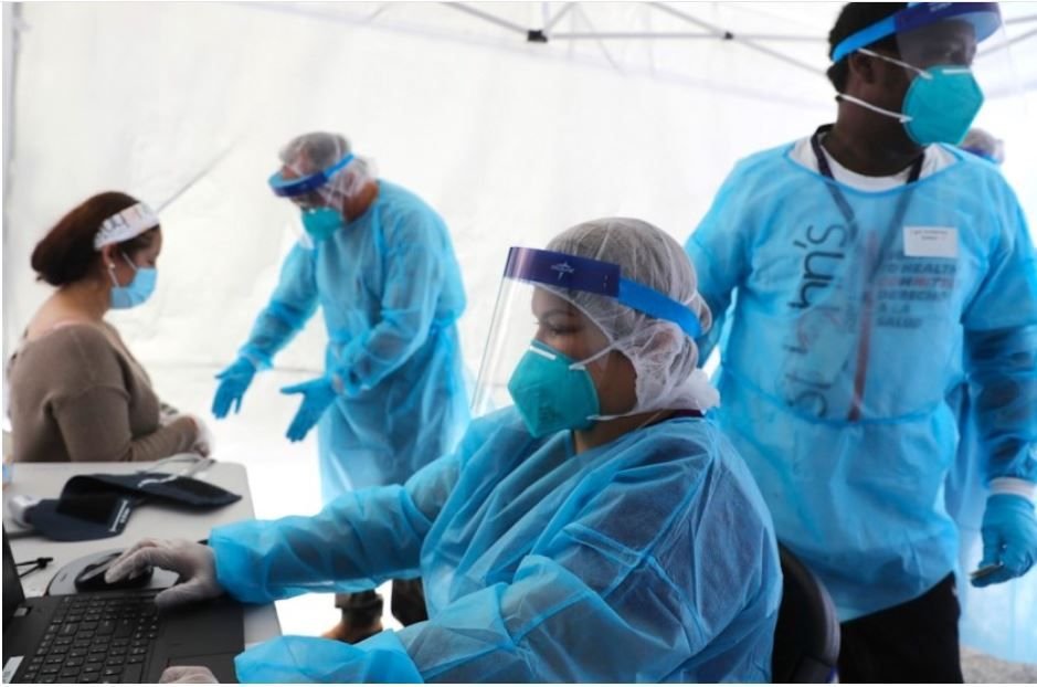 EE.UU. se aproxima a los 15 millones de contagiados por la COVID-19