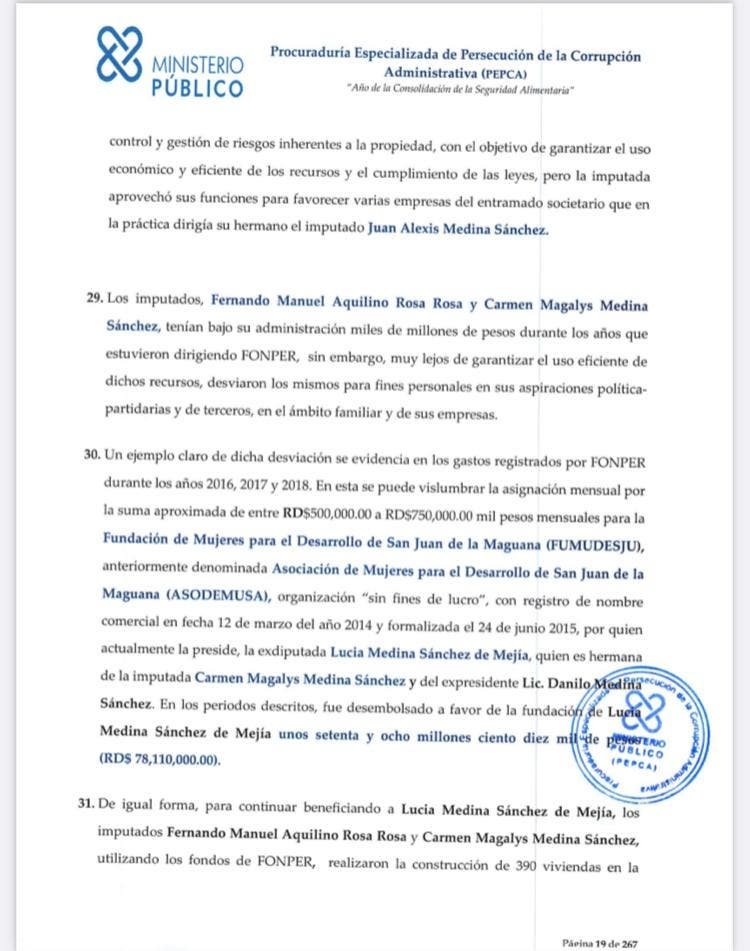 imagen lucia Lucía Medina habría recibido más de $78 millones de pesos del FONPER