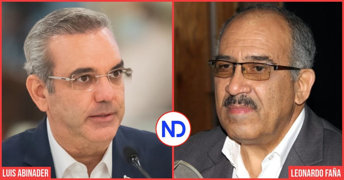 Presidente Abinader suspende de manera temporal a Leonardo Faña