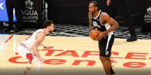 Kawhi arruina gran noche de Zach LaVine y Clippers vencen