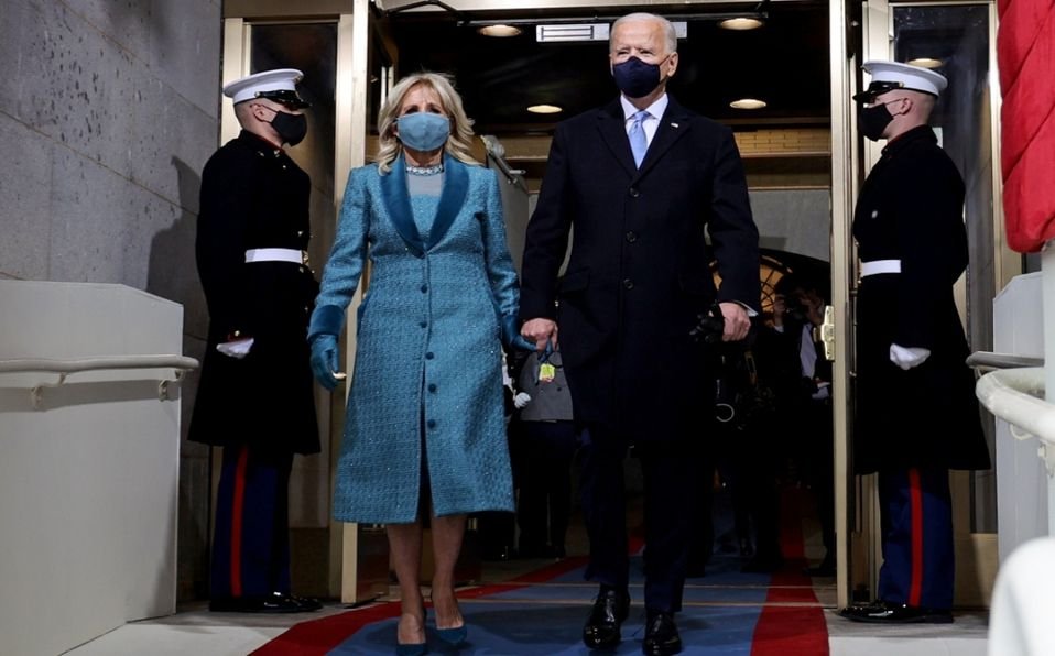 Así es el look de Jill Biden, la nueva primera dama de Estados Unidos