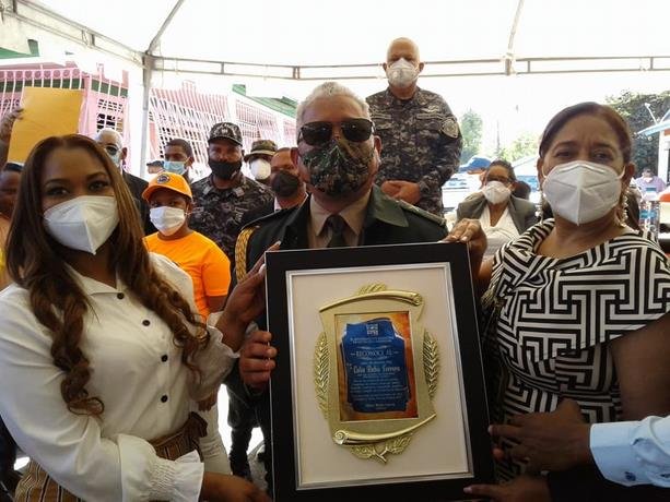 CELIN TERRERO 1 Celin Rubio Terrero, la historia de superación del jefe de seguridad de Abinader