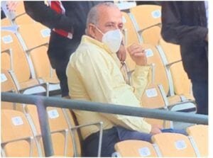 Plutarco Arias justifica su presencia en Estadio Cibao