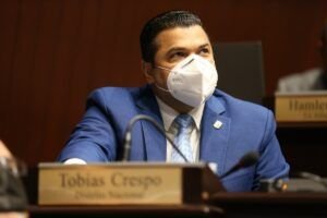 Diputado Tobías Crespo da positivo al Covid-19