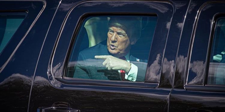 Las primeras palabras de Trump desde su club de golf en West Palm