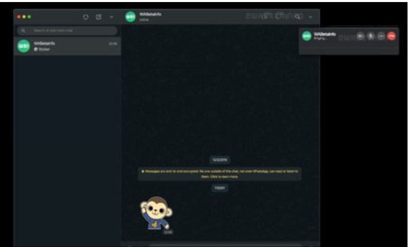 Llegaron las videollamadas y llamadas de voz de WhatsApp para PC 2 Llegaron las videollamadas y llamadas de voz de WhatsApp para PC