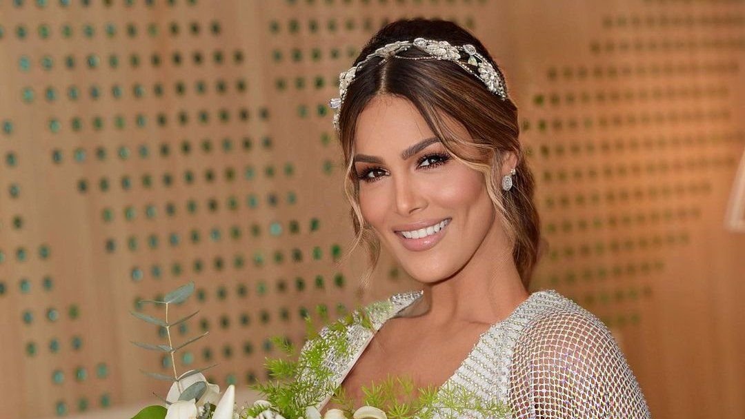 La comunicadora Caroline Aquino contrajo nupcias