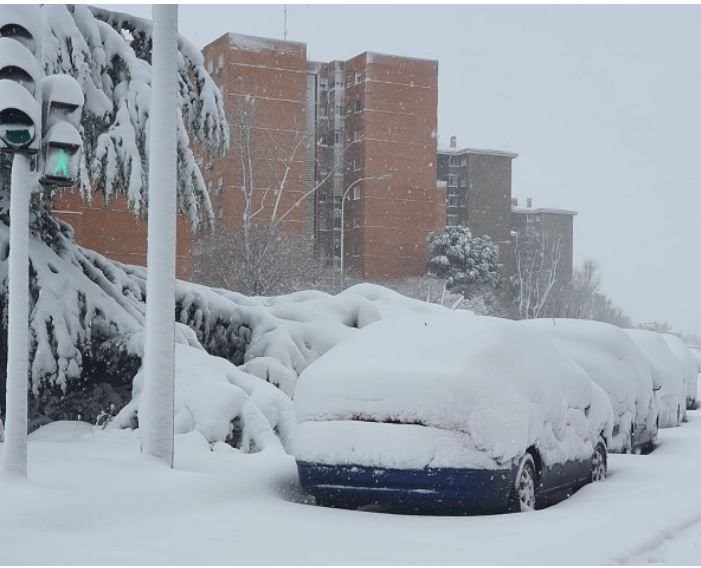 espana 3 Una gran nevada siembra el caos provocando al menos 4 muertos