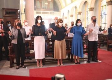 Presidente Abinader acude a misa en el Palacio por Día de La Altagracia 4 luis 18 Presidente Abinader acude a misa en el Palacio por Día de La Altagracia