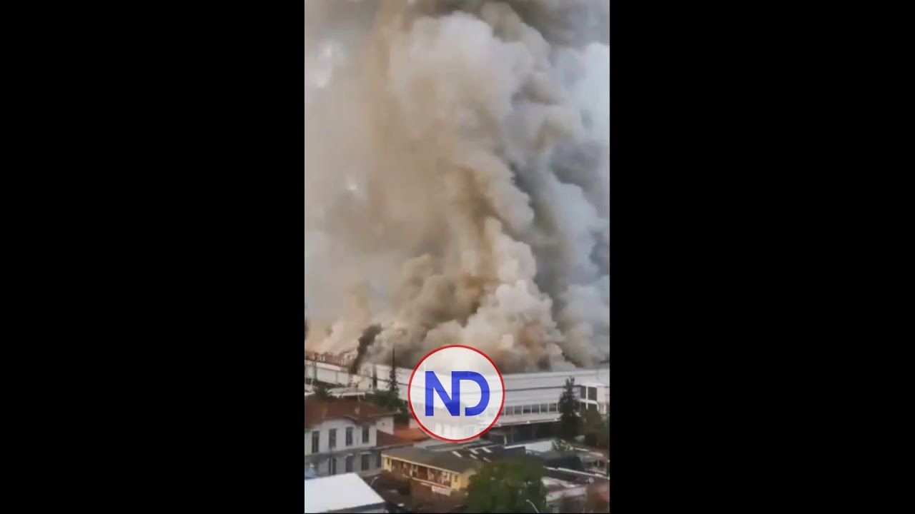 Video | Incendio en un hospital chileno obliga a evacuar a pacientes Covid-19 2 20301