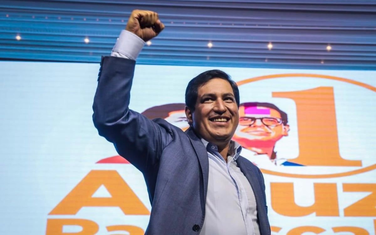 Según sondeos, Arauz gana en Ecuador pero necesitará segunda vuelta