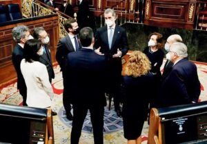 Juan Carlos I no asiste a ceremonial España