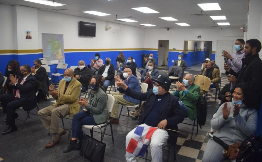 PRM NY celebra Independencia 02 Base del PRM en Nueva York celebra independencia dominicana