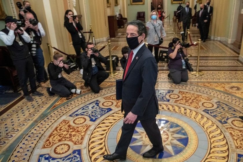 Los demócratas comienzan su alegato contra Trump en el juicio político 2 Los demócratas comienzan su alegato contra Trump en el juicio político