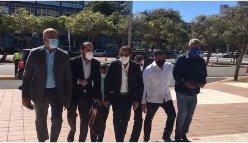 Diandino Peña fue interrogado varias horas por titulares del PEPCA 2 Diandino Peña fue interrogado varias horas por titulares del PEPCA