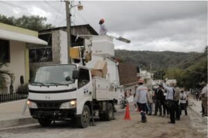 Edenorte comienza proceso de iluminación en Jánico