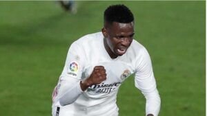Vinicius salvó al Real Madrid con el gol del empate